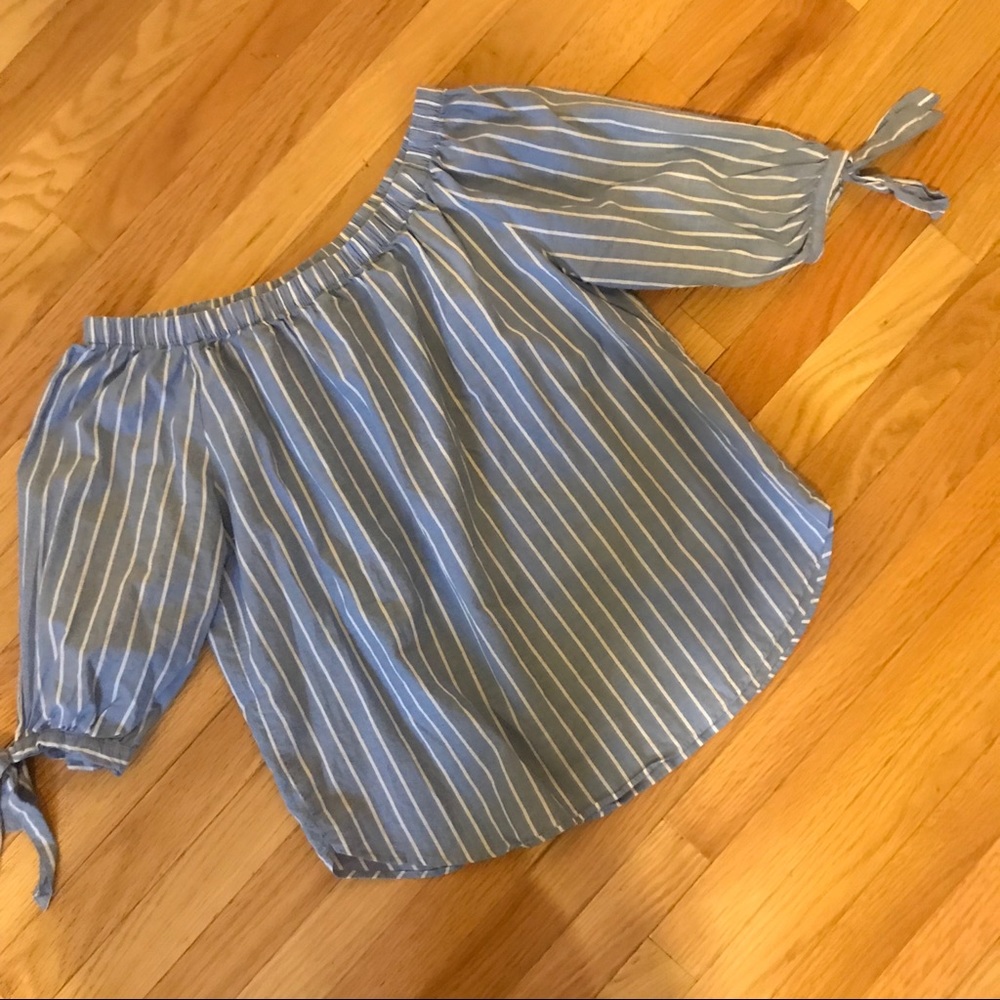 H&M Striped Blouse